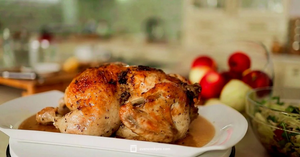 Foil Covered Chicken - Oven Cook Pro