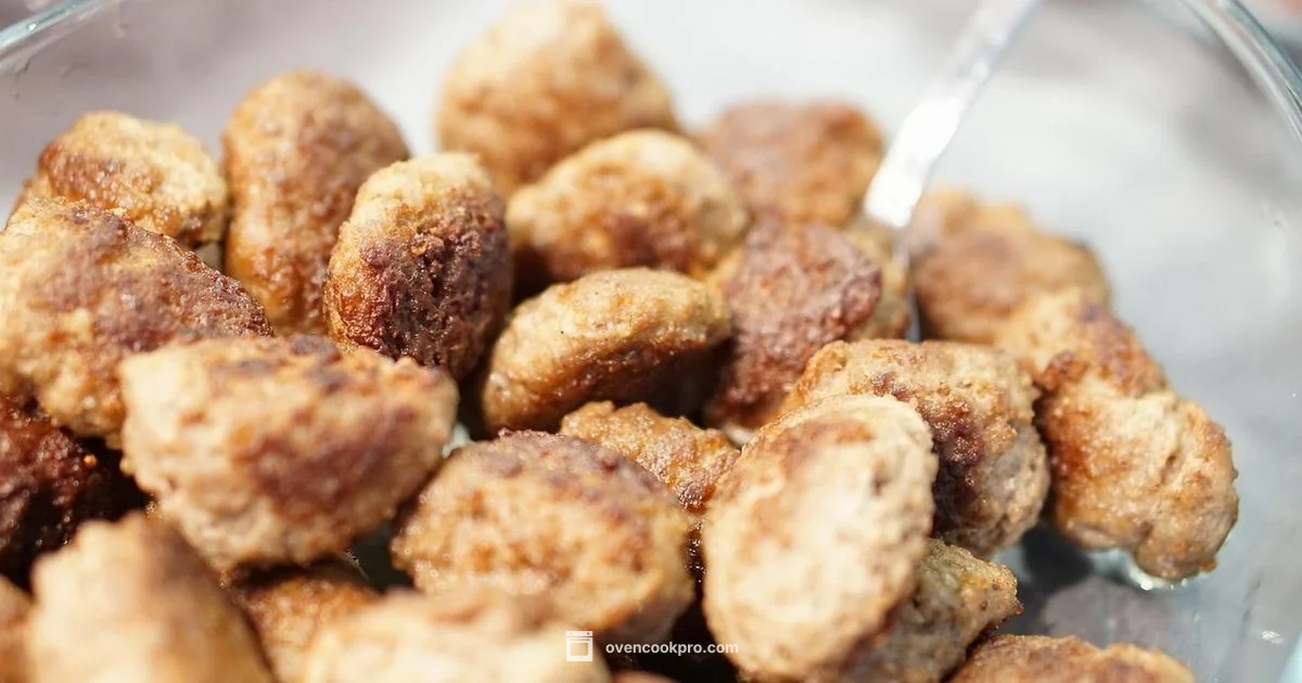 Oven-Baked Meatballs - Oven Cook Pro
