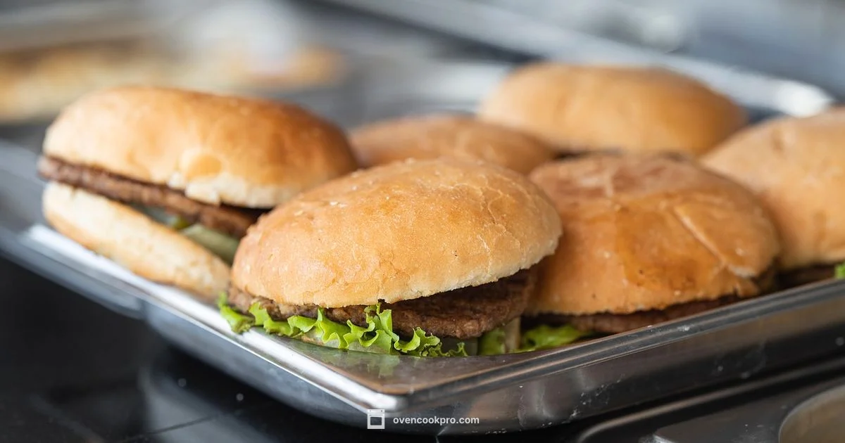 Juicy Oven Burgers - Oven Cook Pro