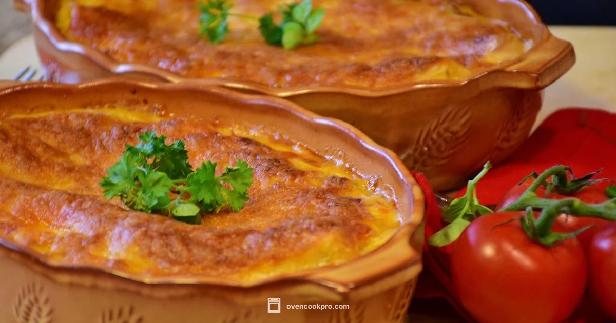 Warm Lasagna Oven - Oven Cook Pro