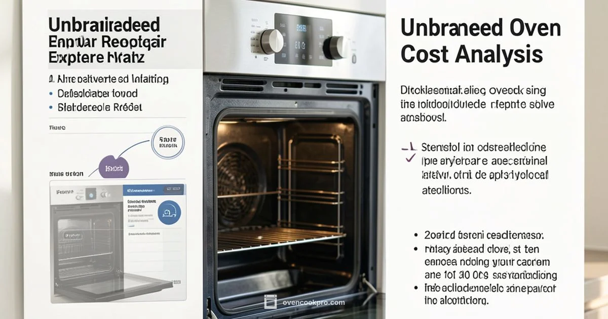 Oven Repair Costs - Oven Cook Pro