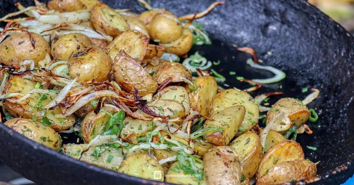 Crispy Smash Potatoes - Oven Cook Pro