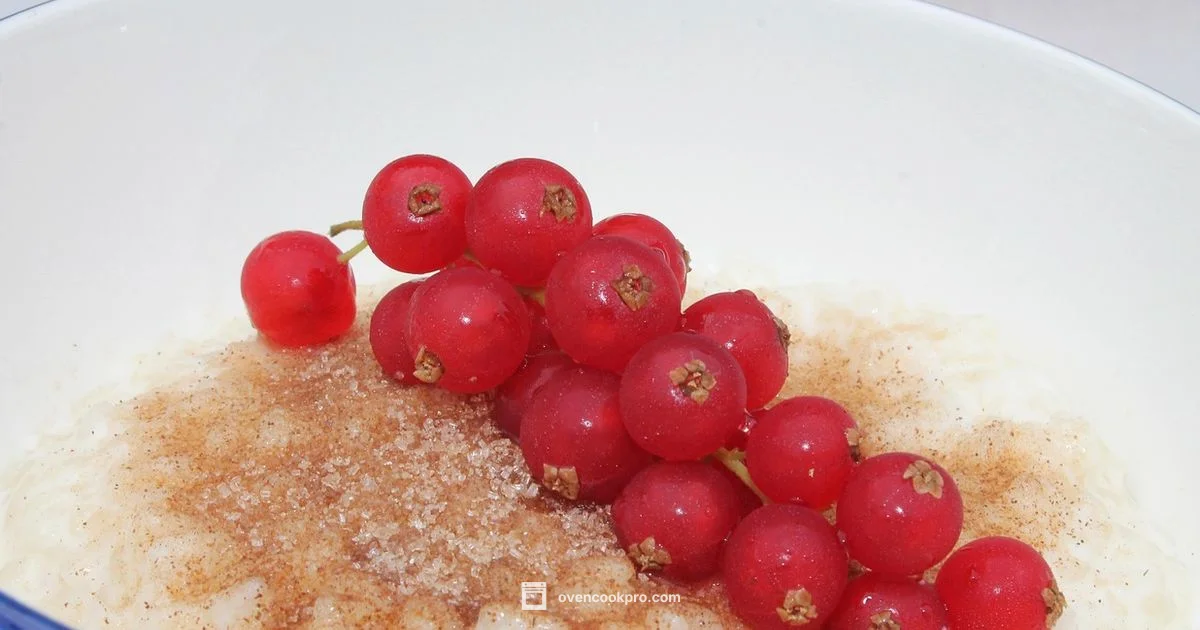 Oven Rice Pudding - Oven Cook Pro