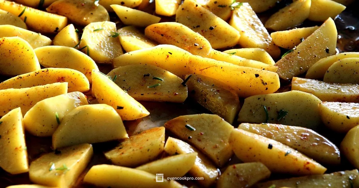 Crispy baked potato Crispy baked potato - Oven Cook Pro